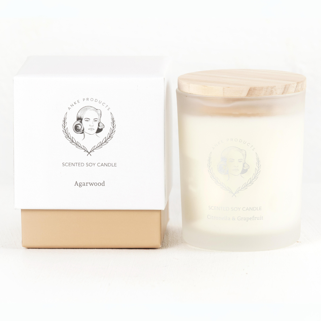 160g Scented Soy Candle | Agarwood-Oud