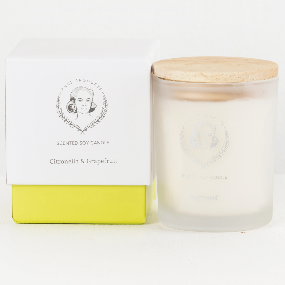 160g Scented Soy Candle | Citronella Grapefruit