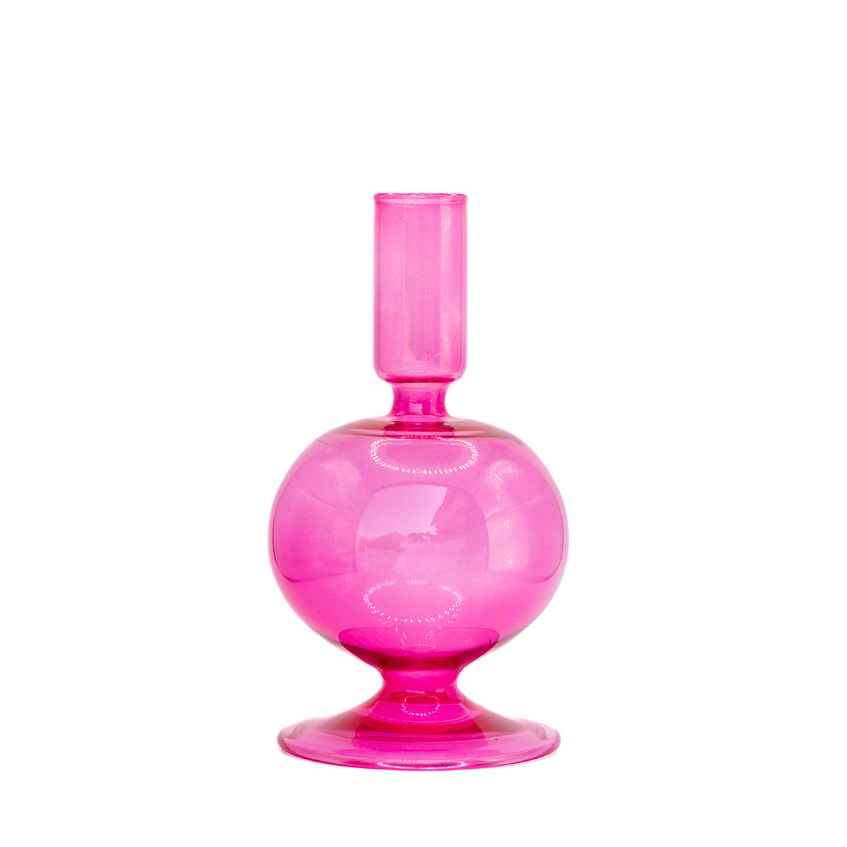 Amelie Candle Holder | Hot Pink