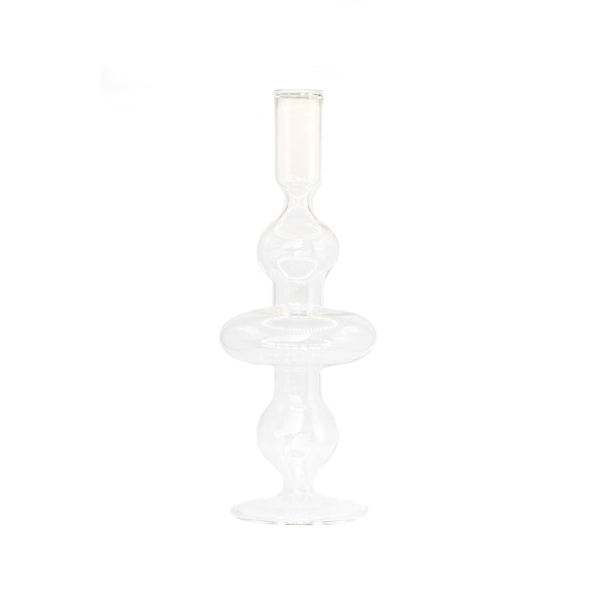 Camille Candle Holder | Clear