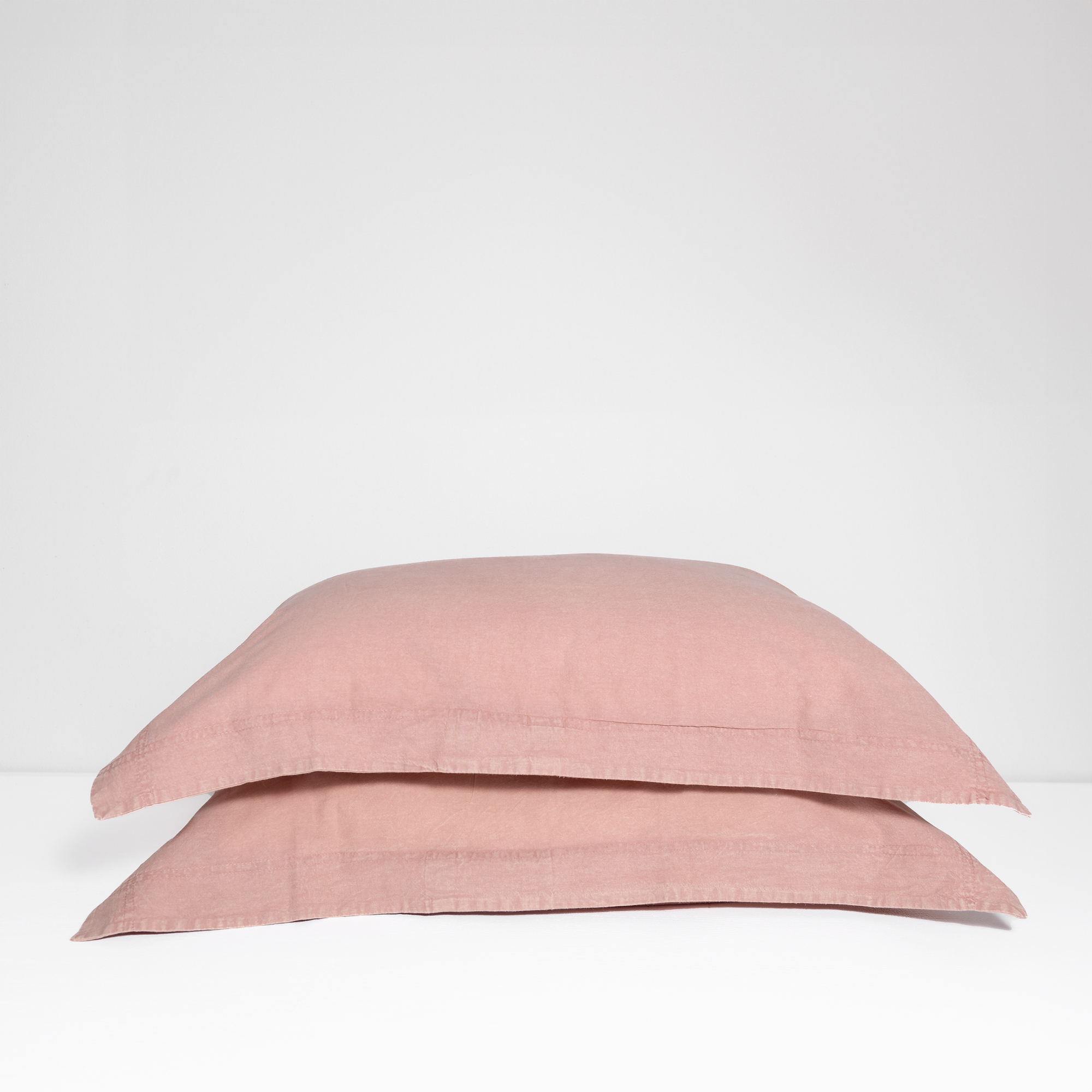100% Organic Cotton Canvas Pillowcase │Standard │Dusty Pink