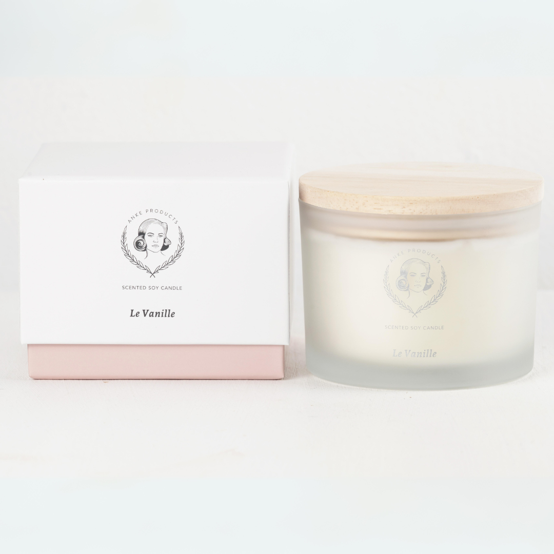 370g Scented Soy Candle | Le Vanille