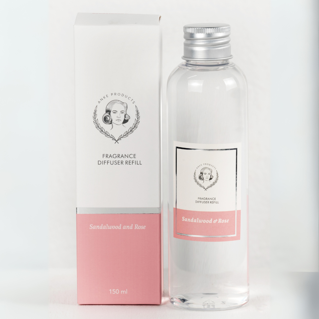 Diffuser Refill Bottle | Sandalwood & Rose