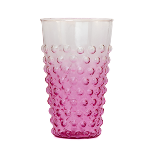 Tall Bubble Glasses | Purple Ombre | Set of 4 Glasses