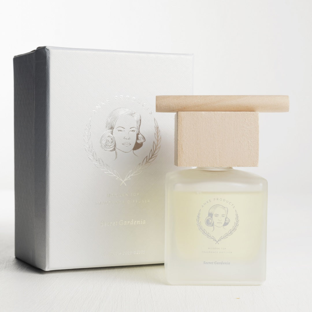 Wooden Top Diffuser 160ml | Secret Gardenia