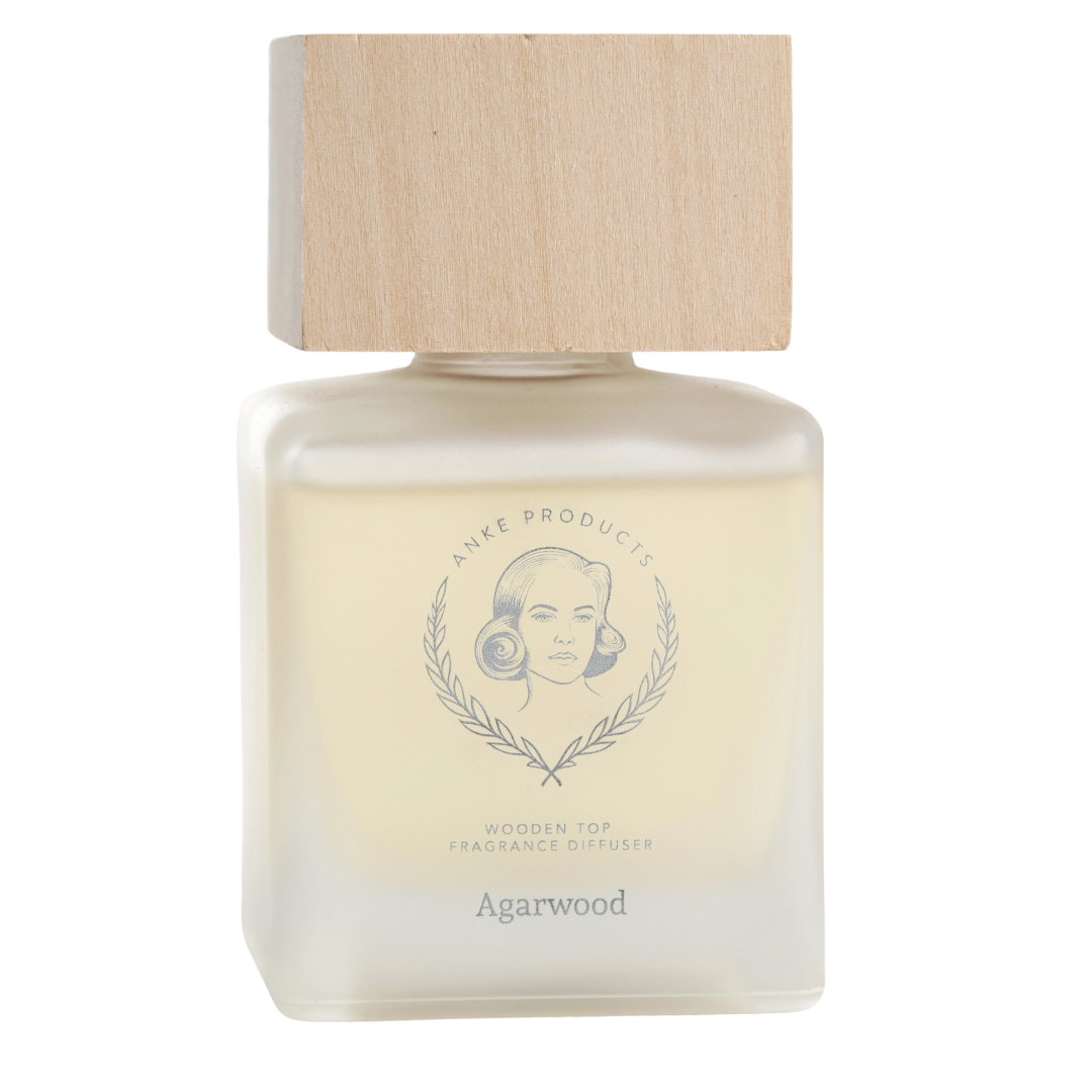 Wooden Top Diffuser 160ml | Agarwood-Oud