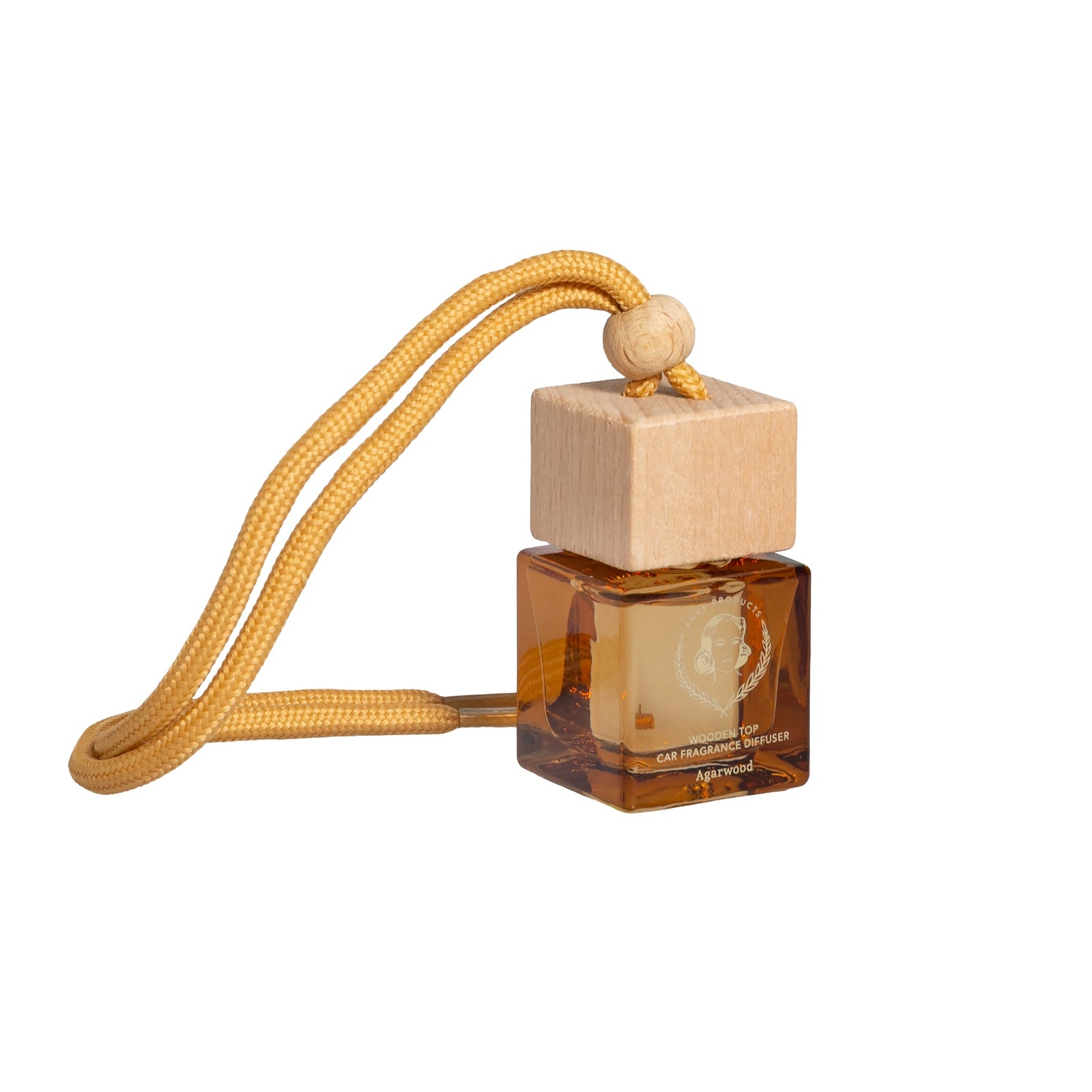 Car Mini Wooden Diffuser 10ml | Agarwood