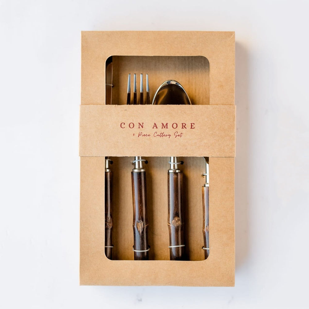 Bamboo Cutlery Set