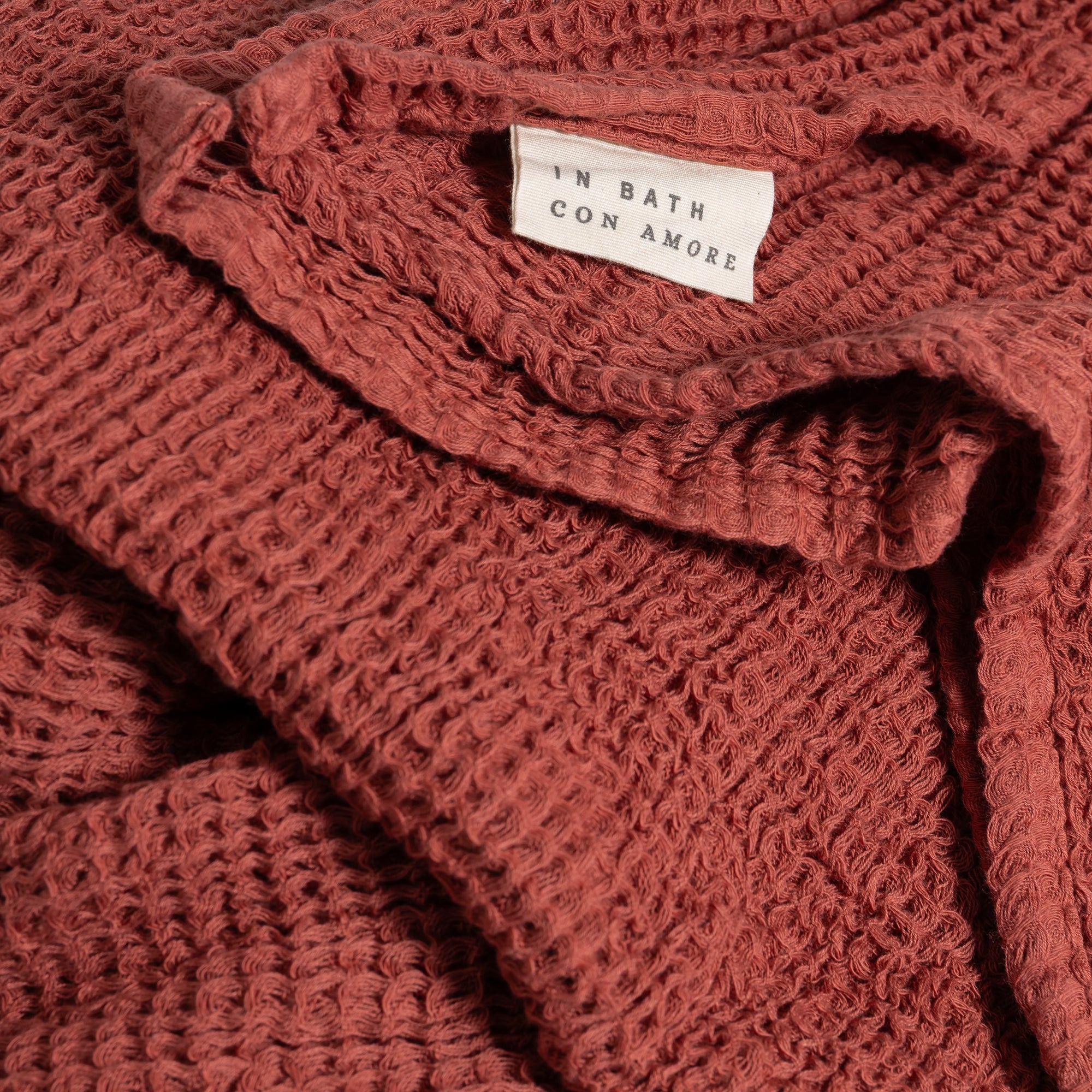 100% Cotton Waffle Bath Sheet | Grapefruit