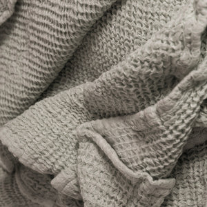 100% Cotton Waffle Hand Towel | Stone