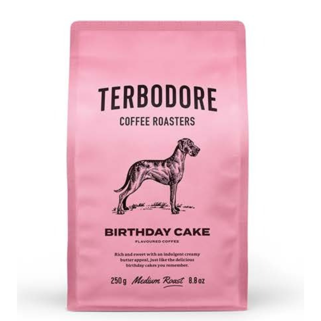 Coffee Beans 250g | Birthday Cake Flavoured | Medium Roast