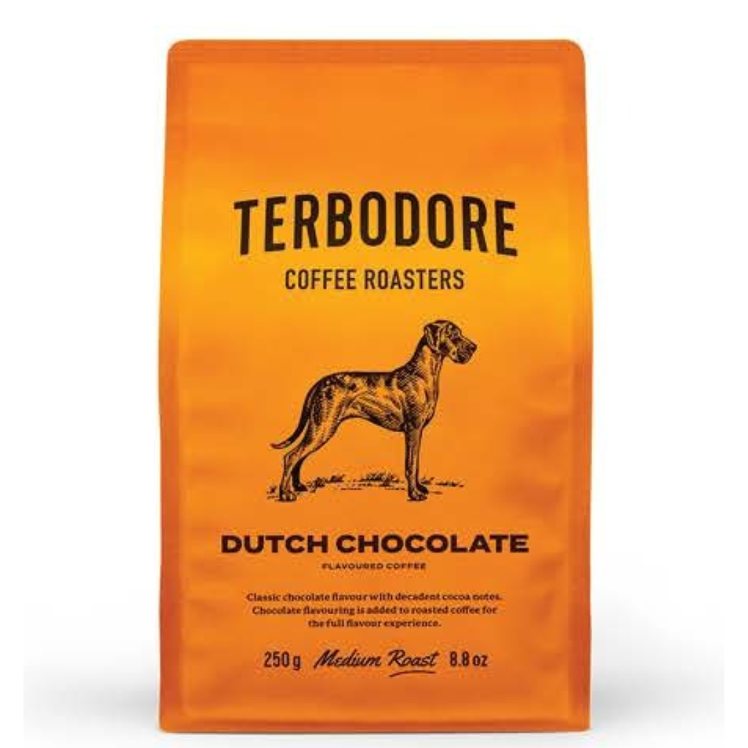 Coffee Beans 250g | Dutch Chocolate Flavoured | Medium Roast