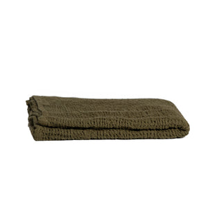 PREWASHED 100% Cotton Waffle Hand Towel | Khaki