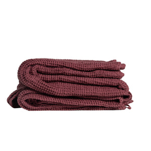 PREWASHED 100% Cotton Waffle Bath Sheet | Donkey