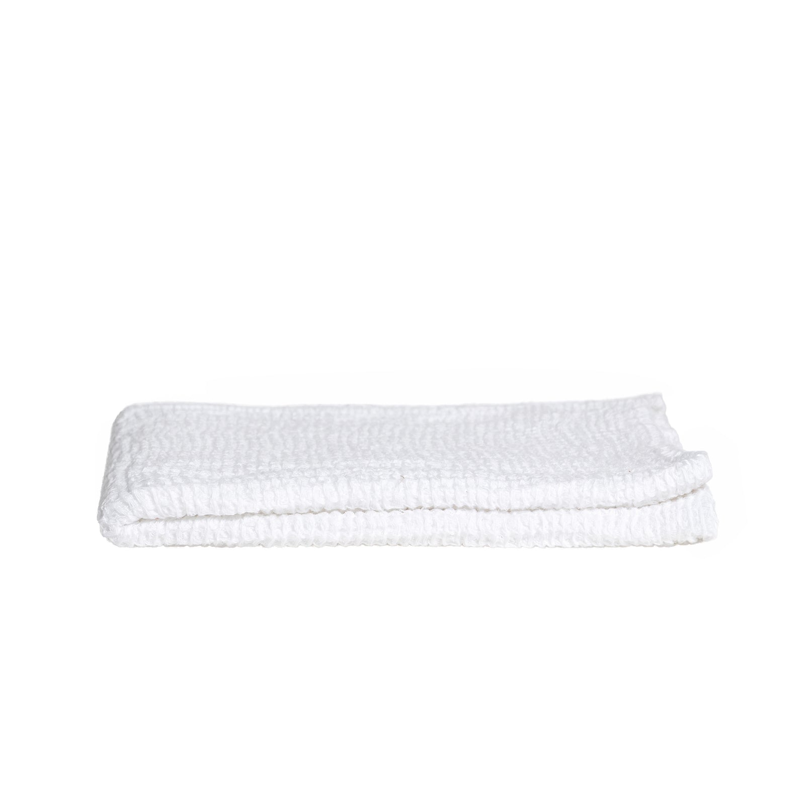 PREWASHED 100% Cotton Waffle Hand Towel | White
