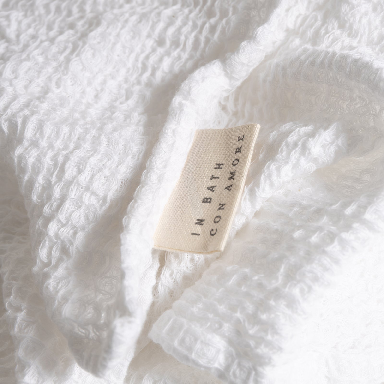 PREWASHED 100% Cotton Waffle Bath Sheet | White