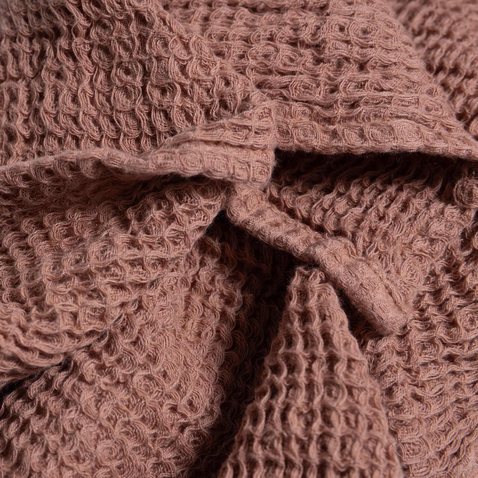 PREWASHED 100% Cotton Waffle Bath Sheet | Wild Rose