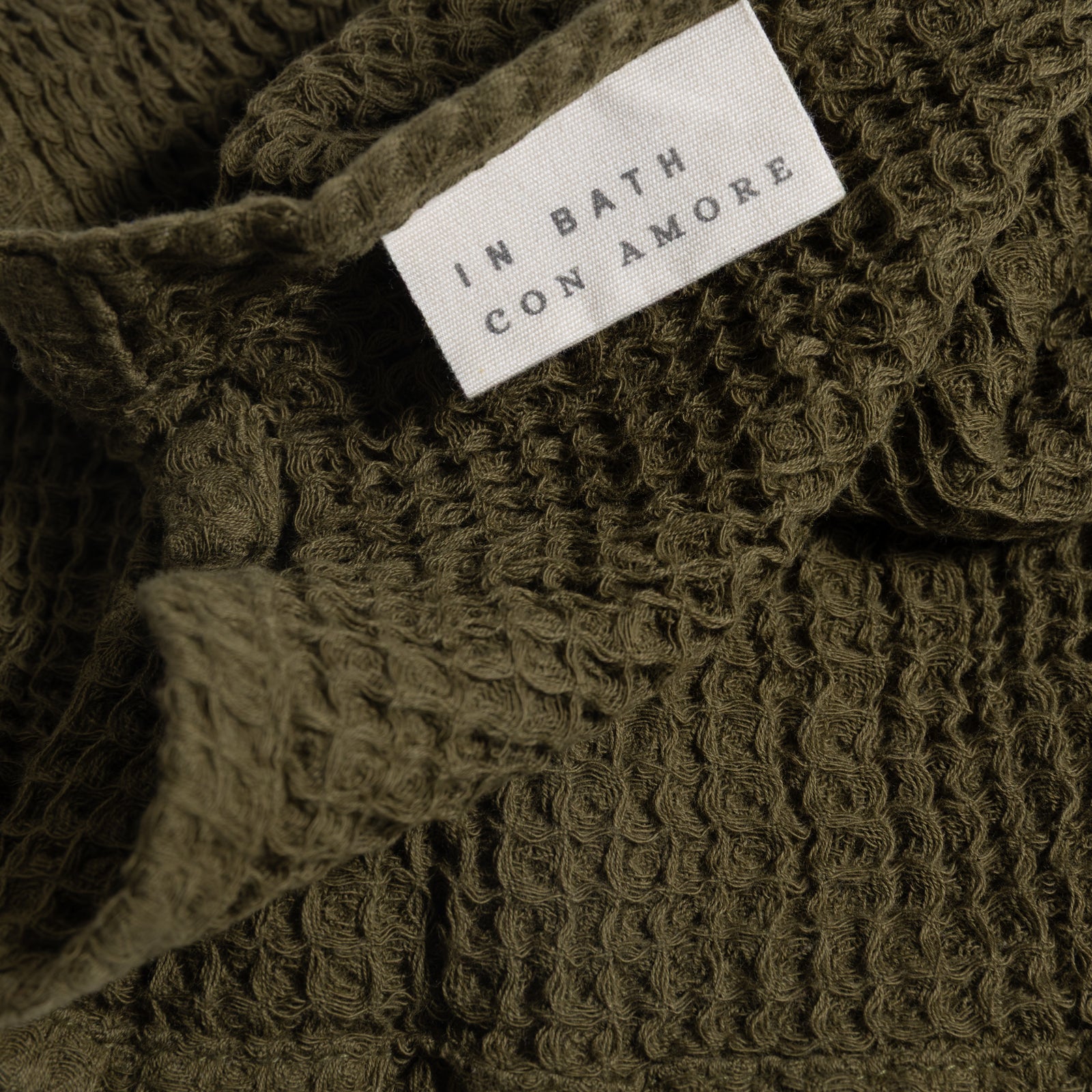 PREWASHED 100% Cotton Waffle Bath Sheet | Khaki