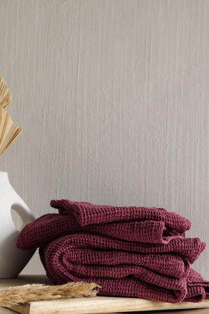 PREWASHED 100% Cotton Waffle Hand Towel | Donkey