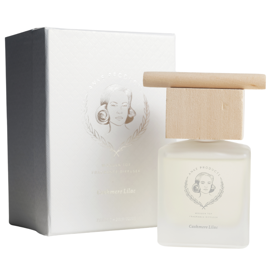 Wooden Top Diffuser 160ml | Cashmere Lilac