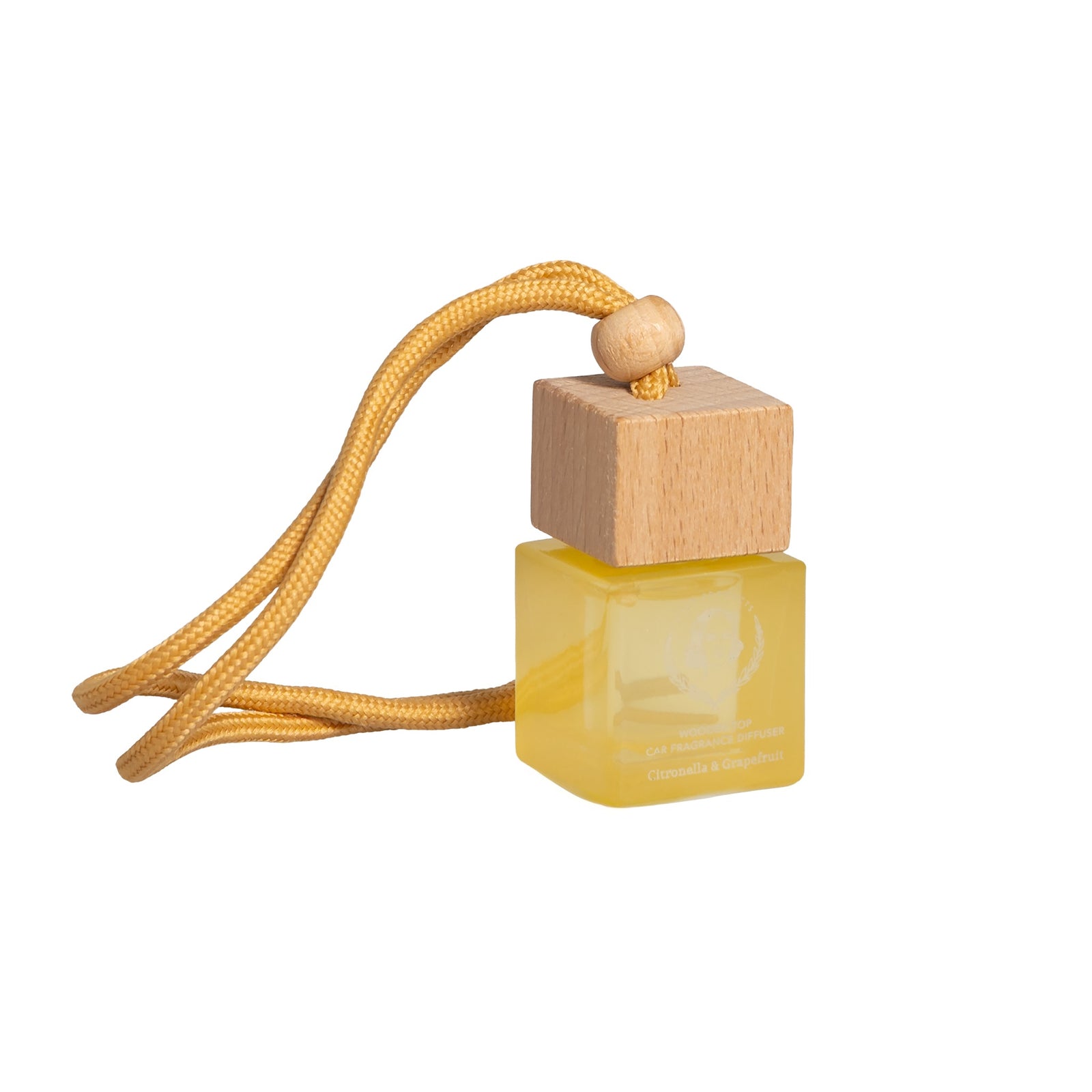 Car Mini Wooden Diffuser 10ml | Citronella Grapefruit