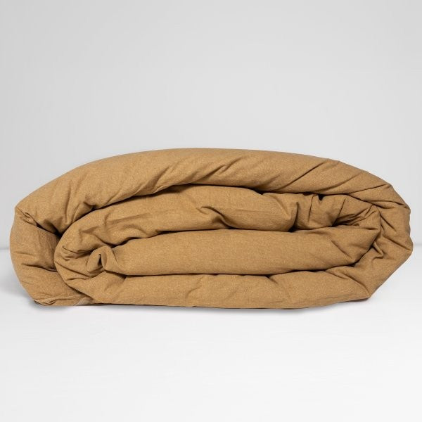 100% Organic Cotton Canvas Duvet Cover │ King XL │ Clay