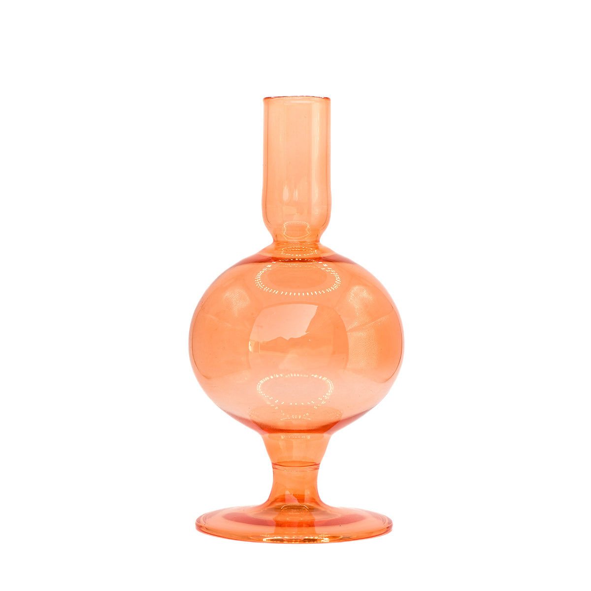 Amelie Candle Holder | Orange