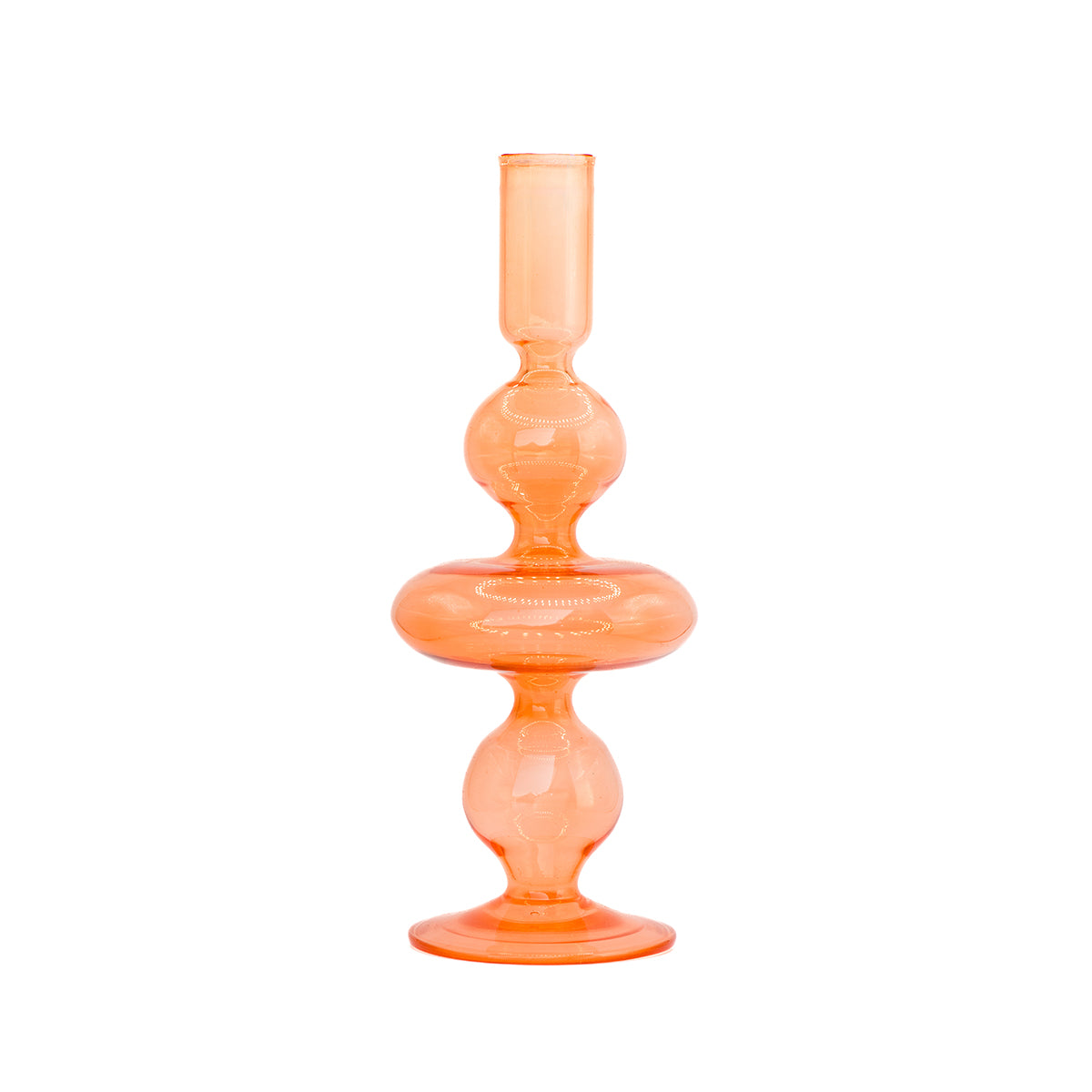 Camille Candle Holder | Orange