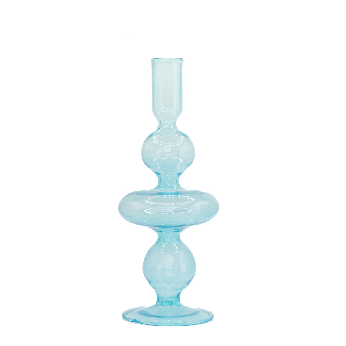 Camille Candle Holder | Light Blue