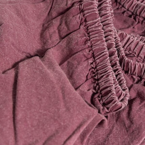 100% Organic Cotton Canvas Fitted Sheet │King XL │ Donkey