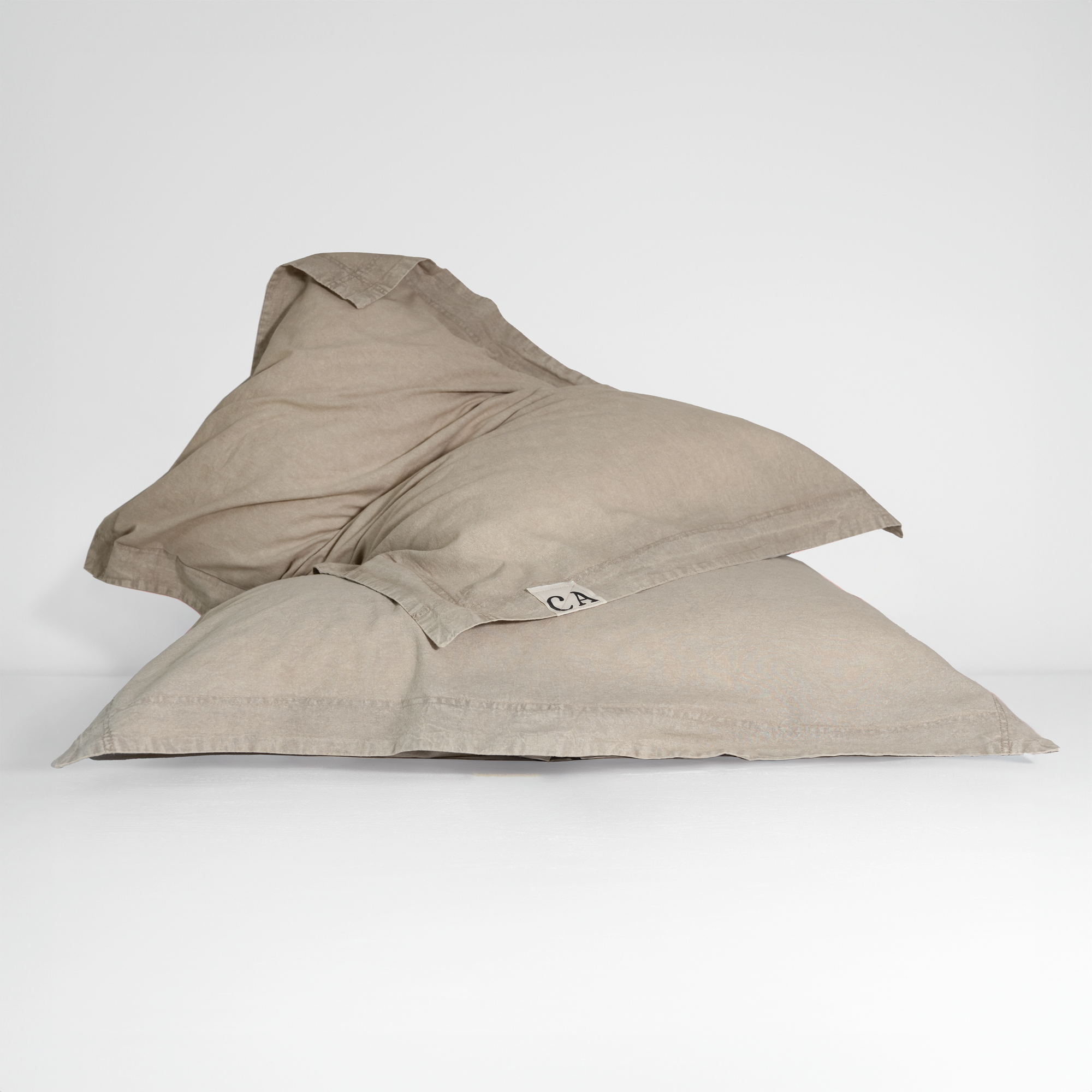 100% Organic Cotton Canvas Pillowcase │King │Natural