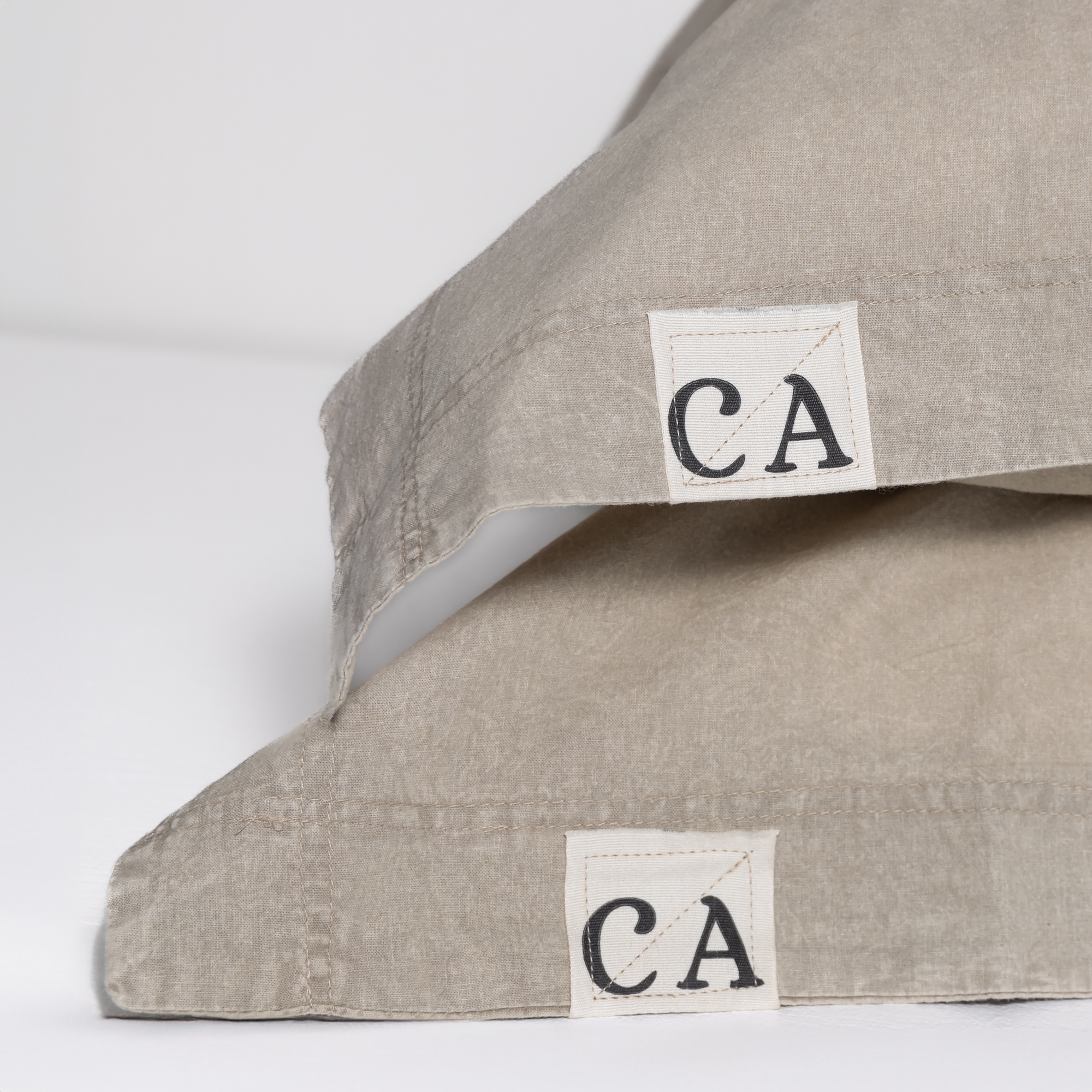 100% Organic Cotton Canvas Pillowcase │King │Natural