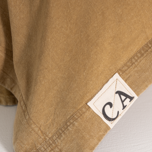 100% Organic Cotton Canvas Pillowcase │Standard │Clay