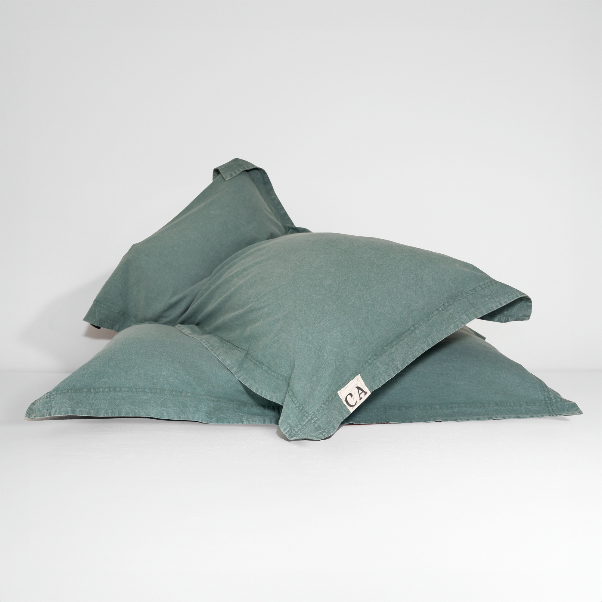 100% Organic Cotton Canvas Pillowcase │Standard │Scarab