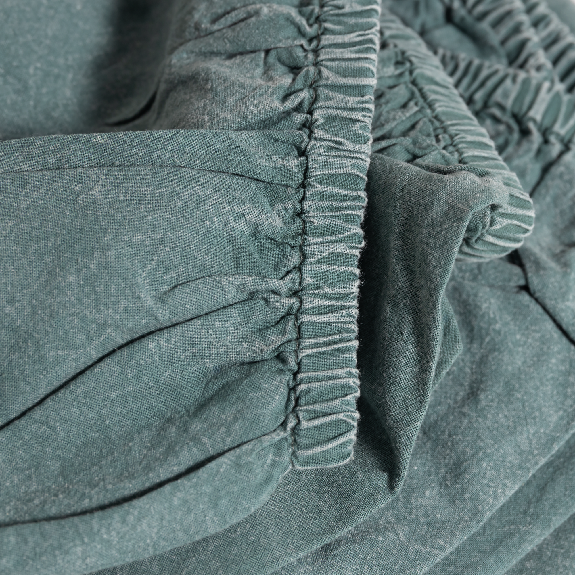 100% Organic Cotton Canvas Fitted Sheet
