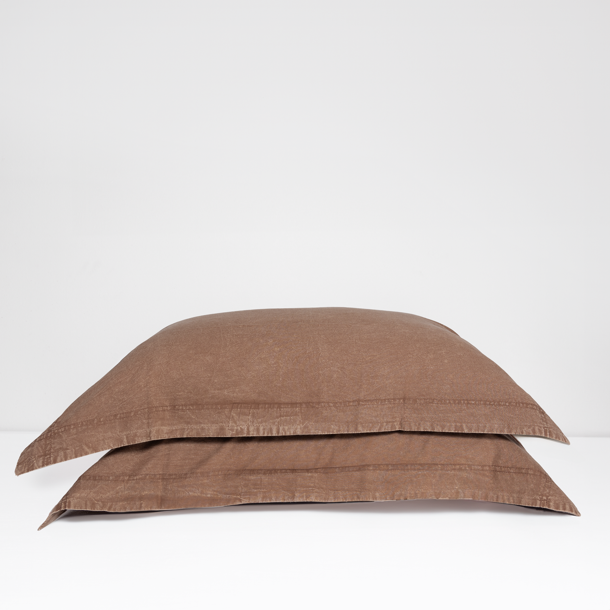 100% Organic Cotton Canvas Pillowcase │King │Tobacco