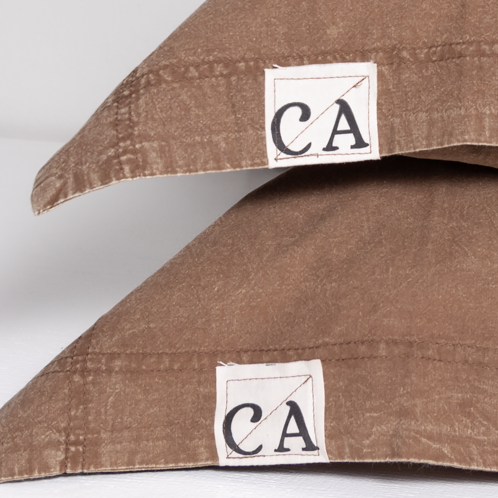 100% Organic Cotton Canvas Pillowcase │King │Tobacco