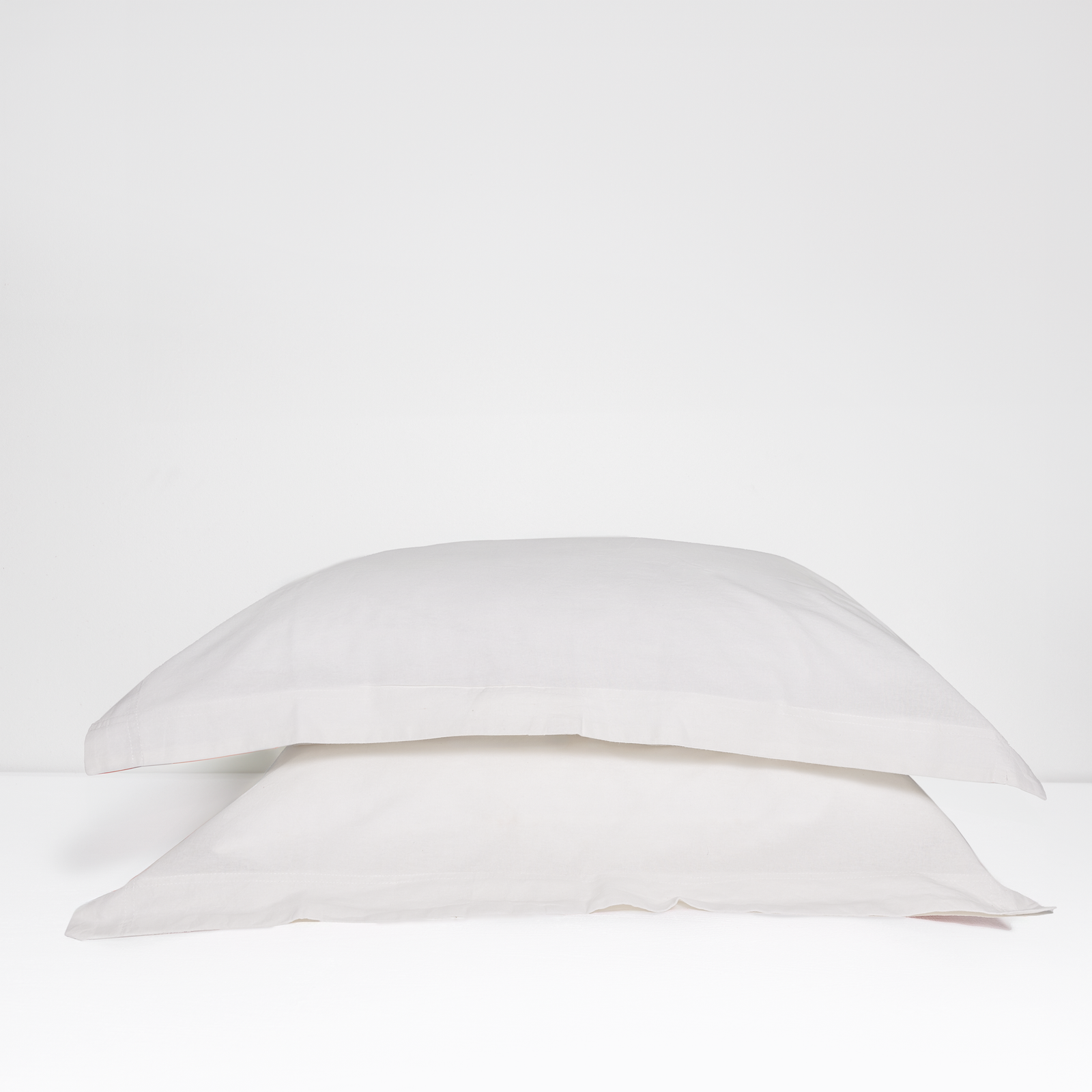 100% Organic Cotton Canvas Pillowcase │King │White