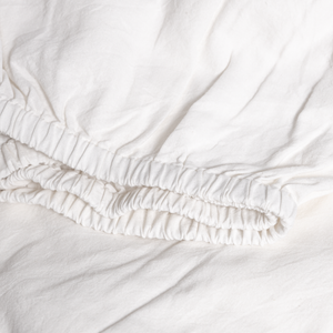 100% Organic Cotton Canvas Fitted Sheet