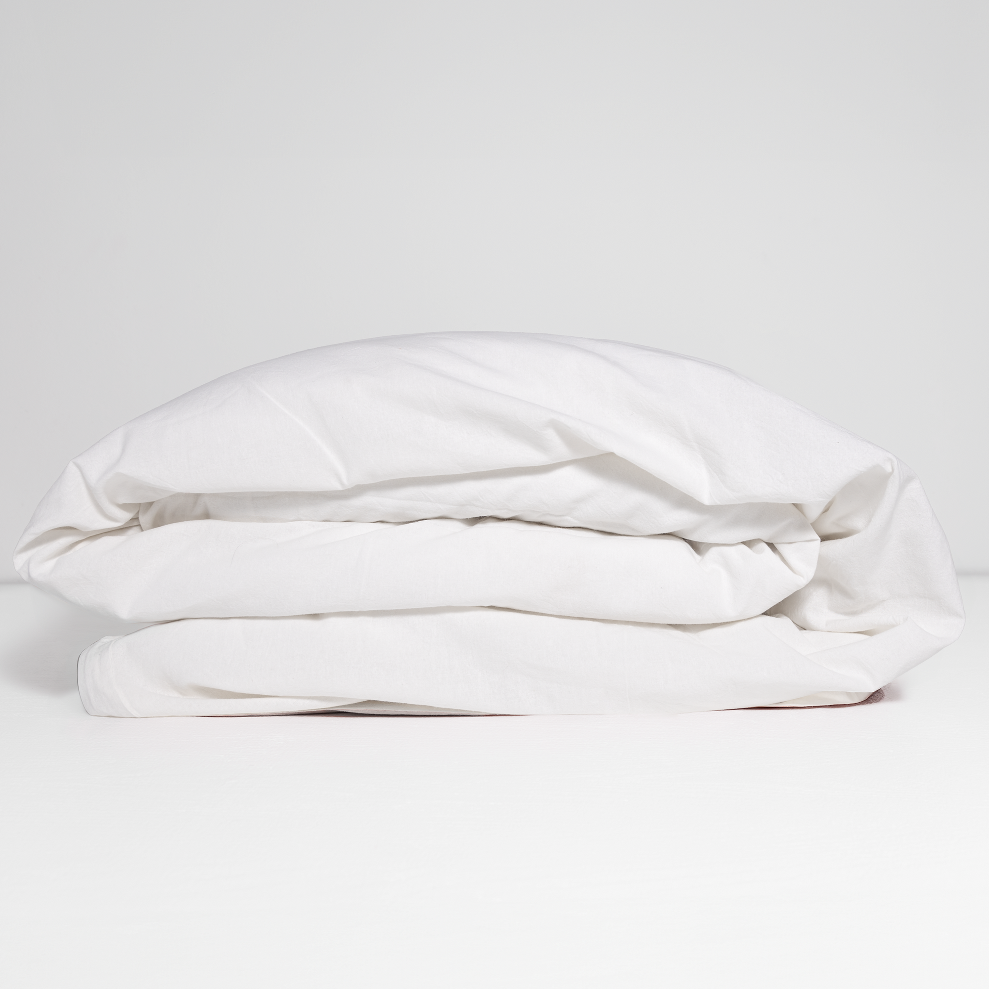 100% Organic Cotton Canvas Duvet Cover │King │White