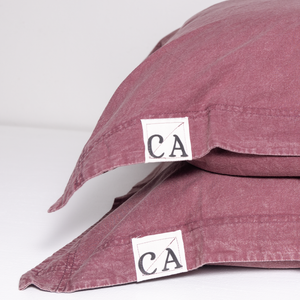 100% Organic Cotton Canvas Pillowcase │King │Donkey