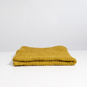 100% Cotton Waffle Hand Towel | Saffron