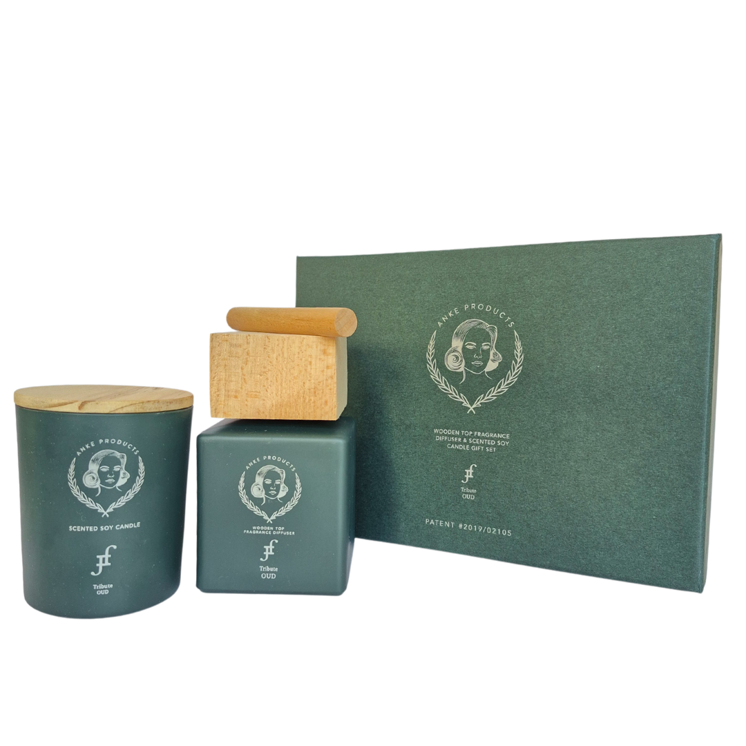Diffuser & Candle Gift Set | JF Tribute-Oud