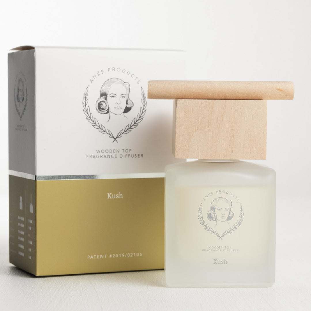 Wooden Top Diffuser Retail 120ml | Kush