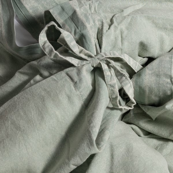 100% Organic Cotton Canvas Duvet Cover │ King XL │ Laurel