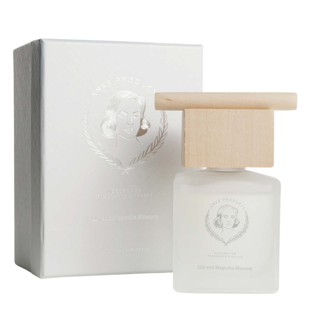 Wooden Top Diffuser 160ml | Lily Magnolia