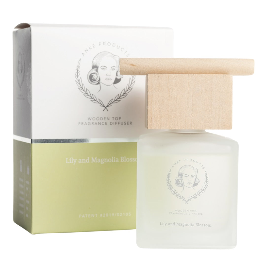 Wooden Top Diffuser 120ml Retail | Lily Magnolia Blossom