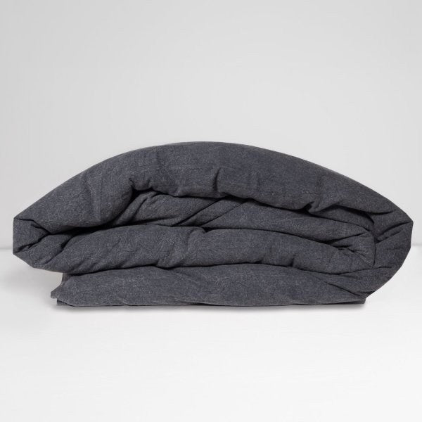 100% Organic Cotton Canvas Duvet Cover │ King XL │ Liquorice