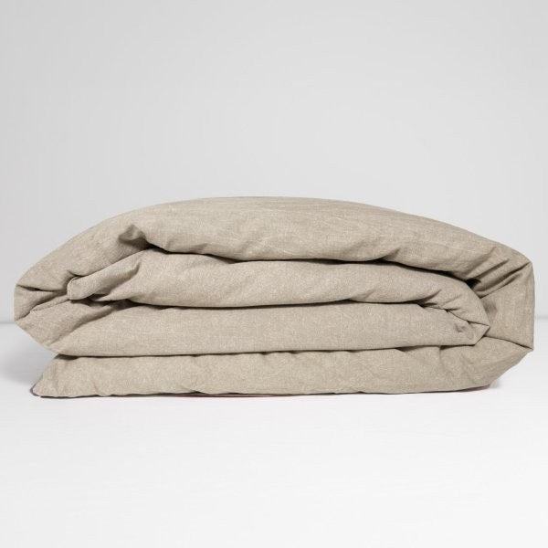 100% Organic Cotton Canvas Duvet Cover │ King XL │ Olive