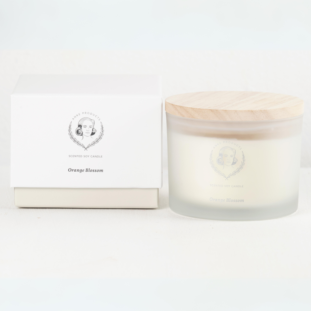 370g Scented Soy Candle | Orange & Blossom